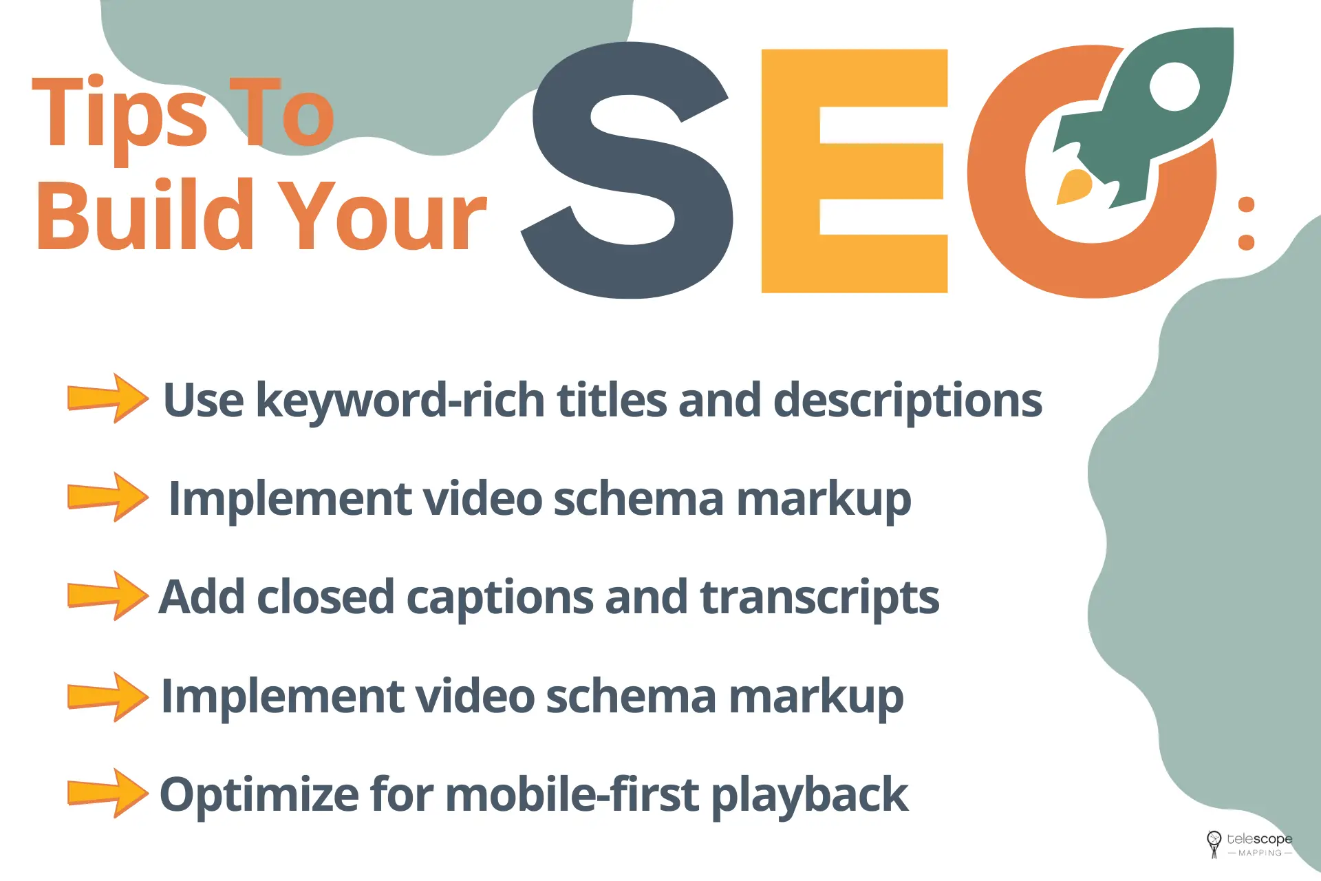 Tips to help you build your video SEO.