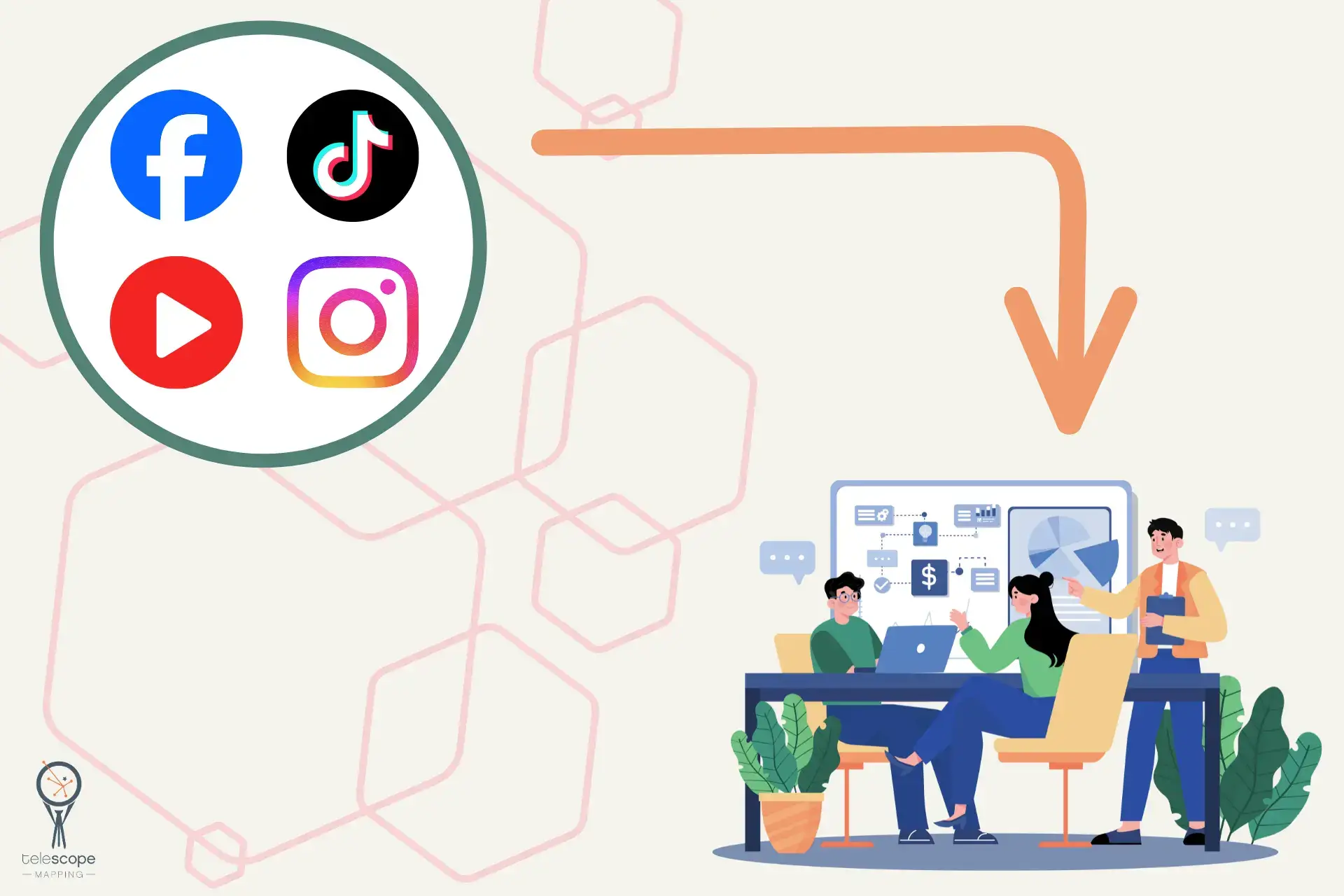 Social media options for integrated cross-channel marketing strategy