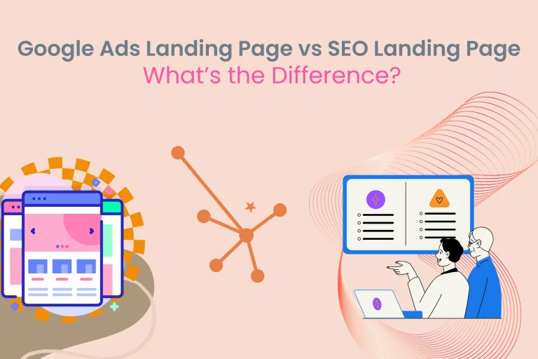 Google ads landing page vs SEO landing page: What's the difference?
