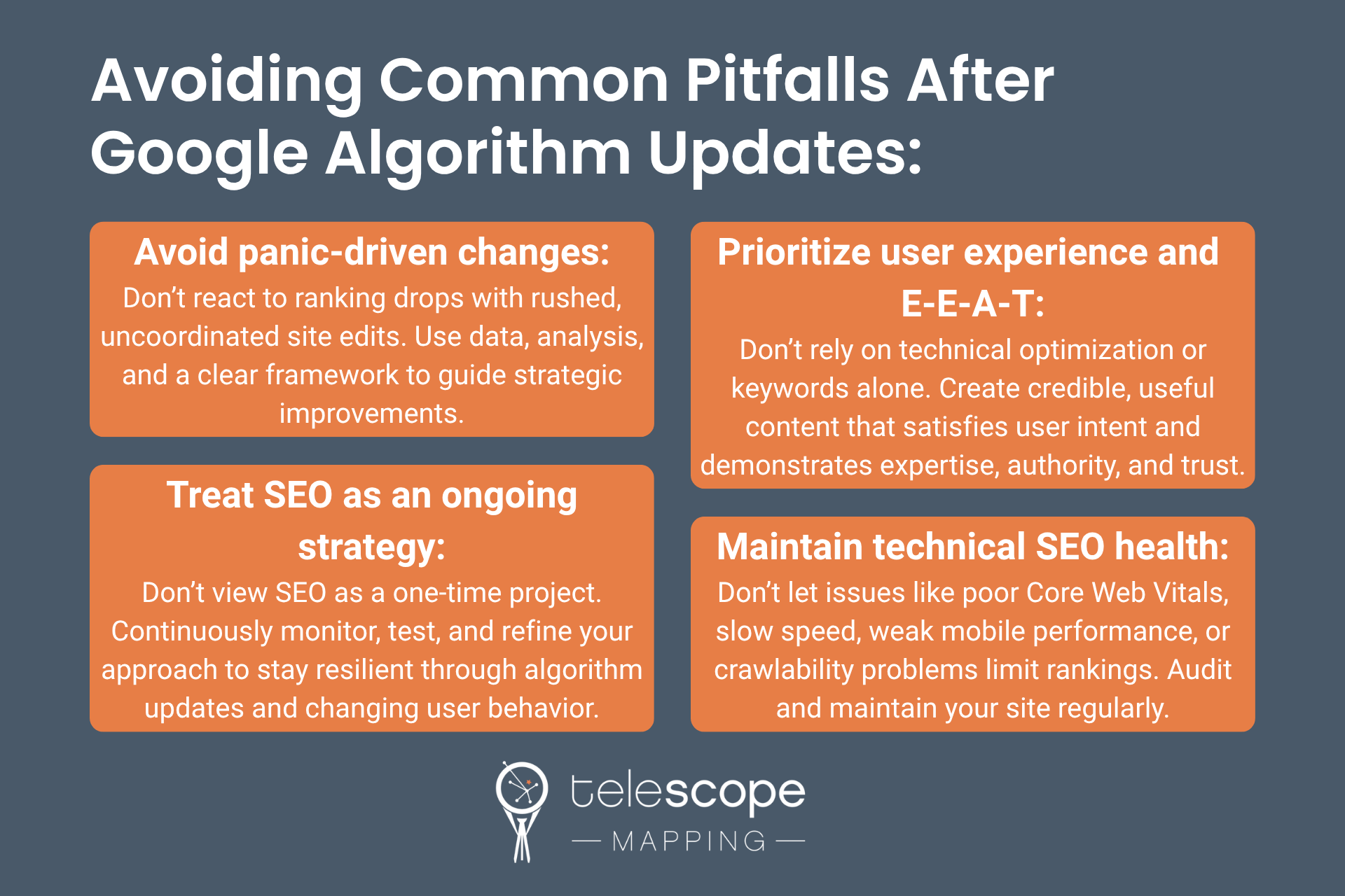 How To Protect Your Rankings After Google Algorithm Updates