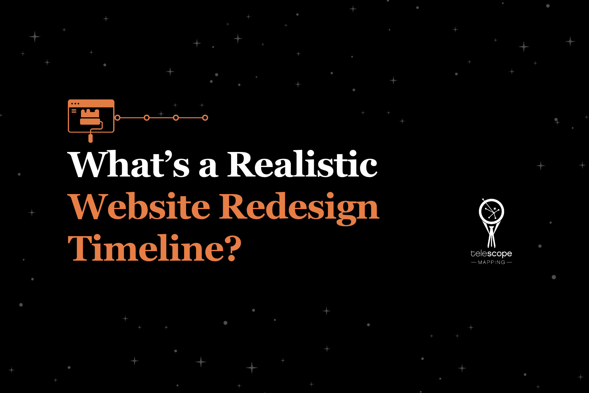 What’s a Realistic Website Redesign Timeline?